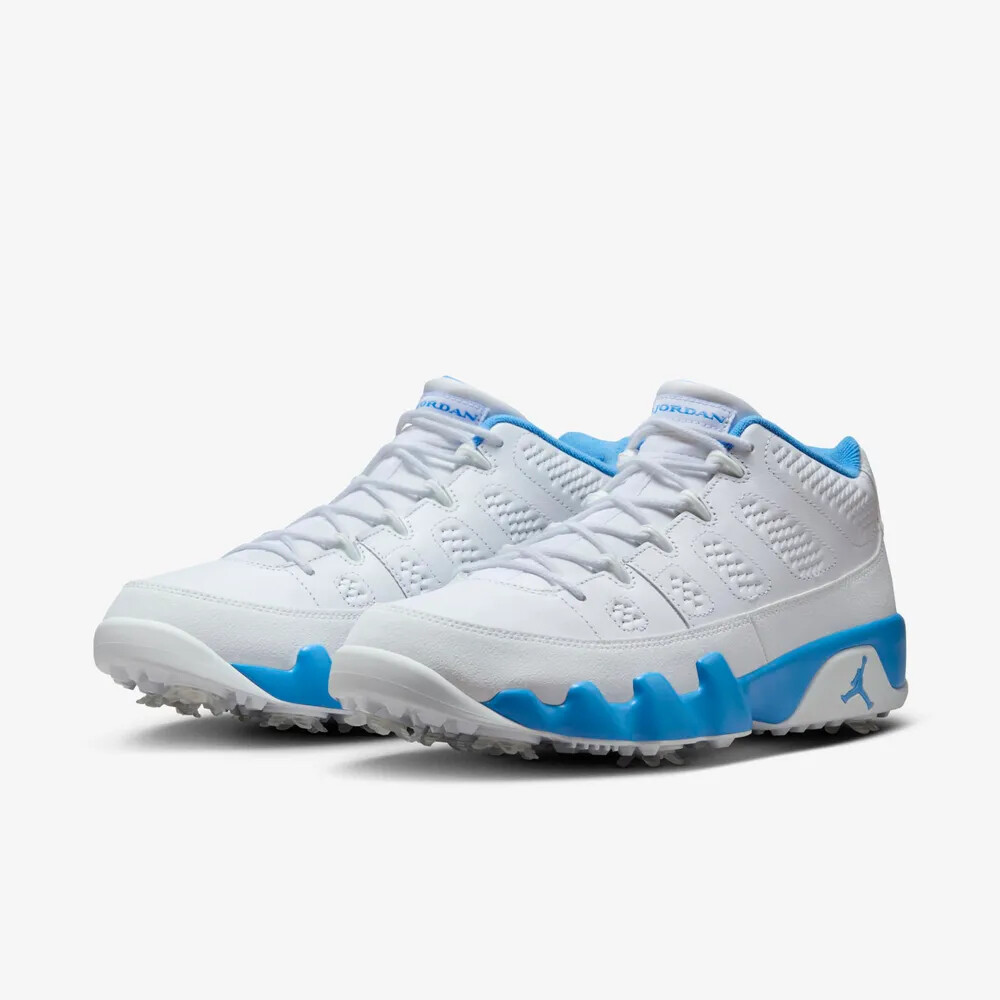 NIKE ナイキ ゴルフ エア ジョーダン 9 ホワイトxブルー 28cm New Nike Air Jordan 9 G Golf Shoes - White/ University Blue