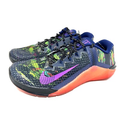 Nike Metcon 6 Crossfit  Womens Sz 8.5 ''I Am Not A Robot'' Athletic Cross Training