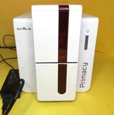 EVOLIS PRIMACY PM1H0000RS SINGLE-SIDED CARD PRINTER DYE-SUBLIMED RESIN THERMAL