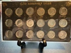 1965-1972 PDS  ROOSEVELT DIMES - PROOF AND UNCIRCULATED SET IN CARDBOARD