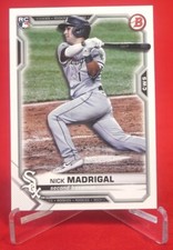 Nick Madrigal Rookie 2021 TOPPS Baseball Card #77 Mint 