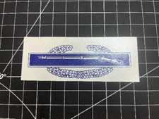 Combat Infantry Badge Vinyl Decal