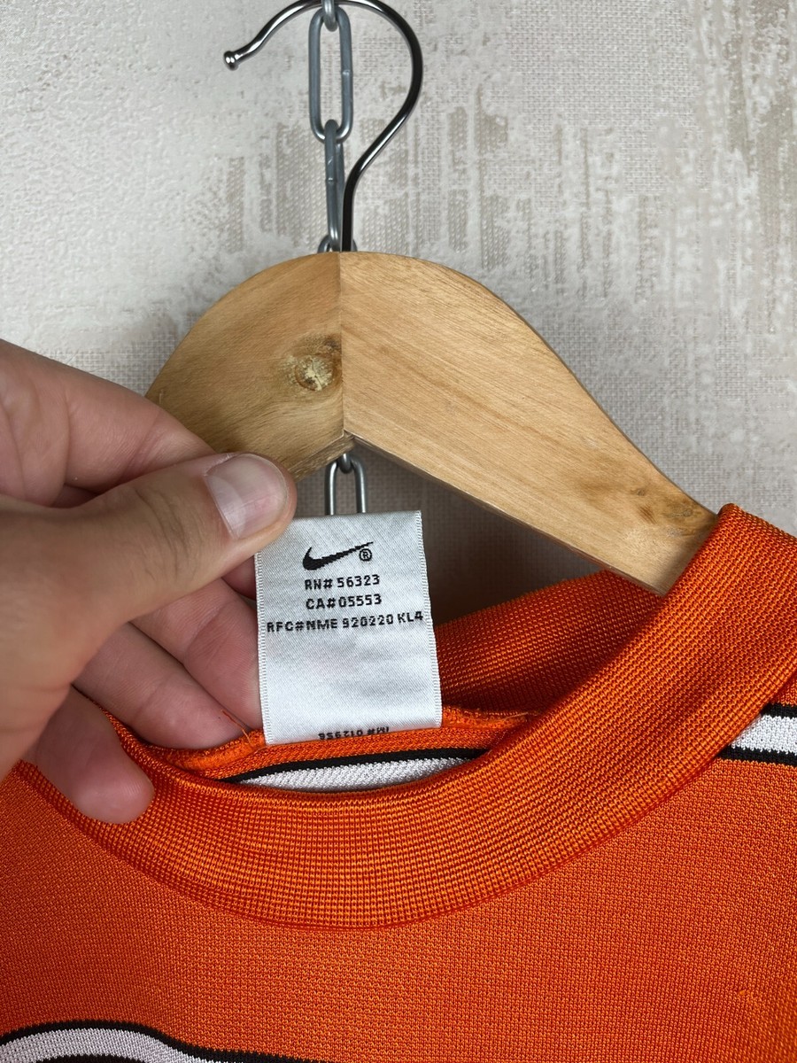 90's NIKE Vintage Big Swoosh Men's Striped Nemo Colorful