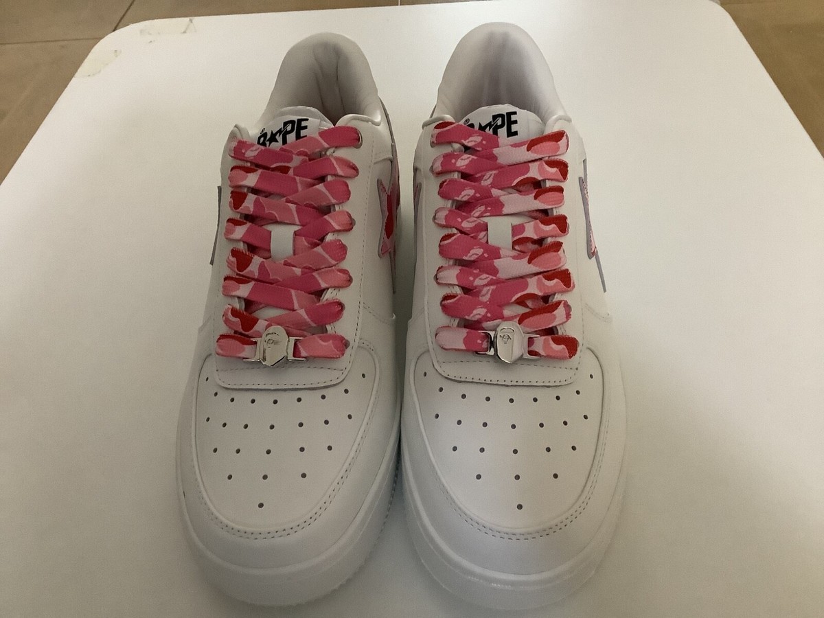 Authentic ape bape abc camo bape sta pink US 9.5 10 11 12 bapesta