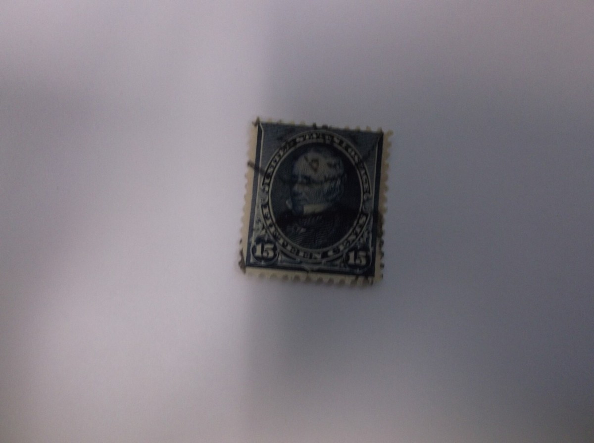 US #227 Used, Blue, Fifteen Cent Stamp, SCV $25.00 | eBay