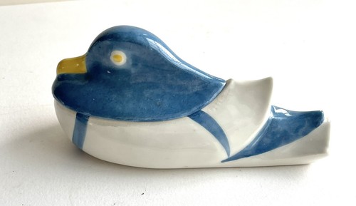 Edouard Sandoz Limoges Ente Zuckerdose Art Deco um 1920 - Bild 6 von 7