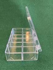 Craft Organizer Plastic Storage Container 10 Compartments For Buttons Pins Beads