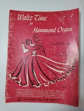 Vintage Waltz Time For Hammond Organ Music Booklet