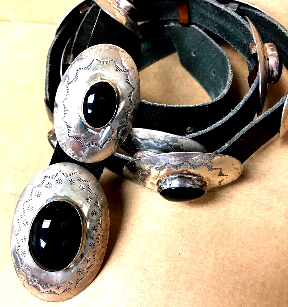 Sterling concho clearance belt