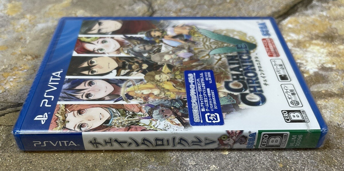 【少々難アリ】 PlayStation®Vita  【ソフト付き】 PS Vita Eiyuu Senki Sony Playstation PSV Japan Import