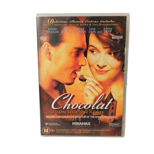 Chocolat (DVD) Drama Romance French Shop Love Morality Family Business Food