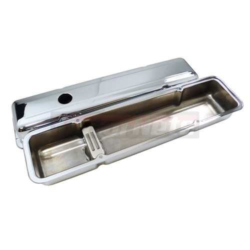 SBC Chrome Steel Short 265 283 Valve cover offset/ Stagger bolt Tri-5 Five Chevy - 第 3/3 張圖片