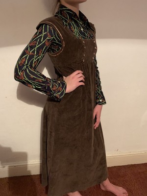 peasant smock dress