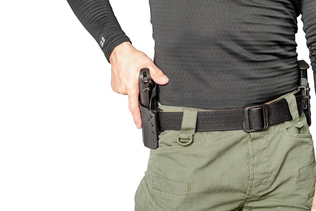 Belt (OWB Carry) kydex holster for pistol TT (Tula Tokarev