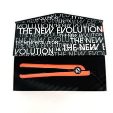 Evalectric Classic Styler Straightener 1.25" Ceramic Plate Negative Ion Peach