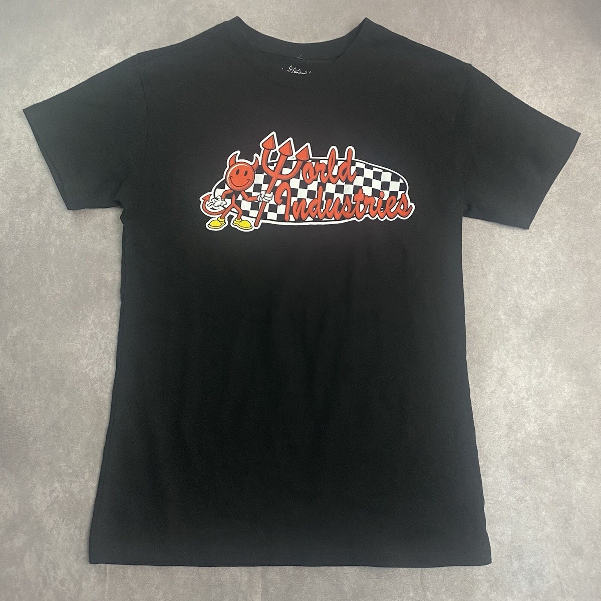 World industries skateboards Tシャツ ワールド Vintage 90s World Industries Skateboards Red T-shirt Sz M | eBay