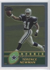 2003 Topps Chrome Rookie Terence Newman #238 0p5