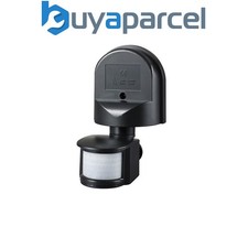Meridian Lighting PIR180BLK Wall Mounted PIR Motion Detector Black MDNPIR180B
