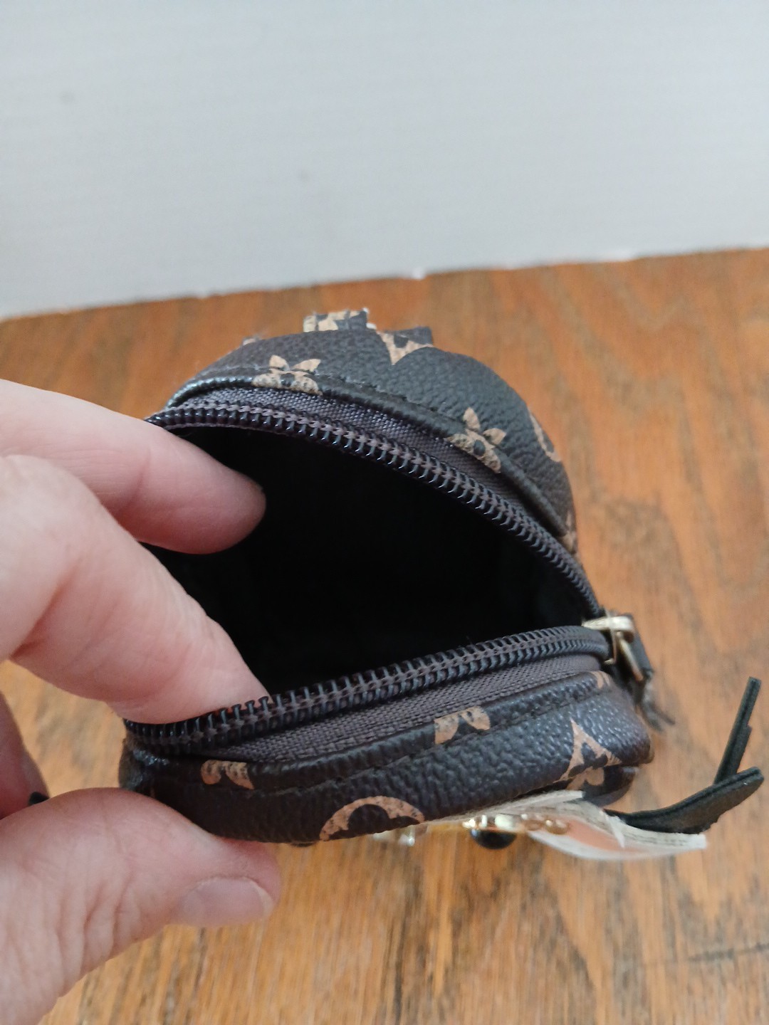 Owl Mini Backpack Charm Keychain - image 5