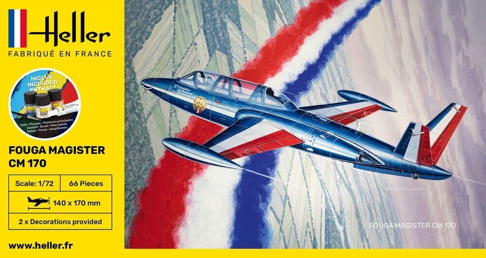 Heller HEL56220 Model Kit, Various