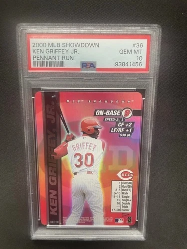 Ken Griffey Jr. MLB Showdown 2000 Unlimited #36 PSA 10