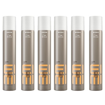 Wella EIMI Super Set Finishing Haarspray Extra Starker Halt (6er Pack) je 500ml