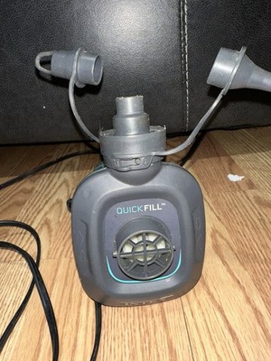 Intex Quick-Fill 110-120V Electric Air Mattress Camping Pump 3 nozzles WORKS