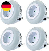 Dapo Led Nachtlicht-Steckdosen-Adapter Orientierungslicht Led-Licht Mit DäMmerun