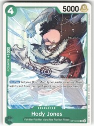 Hody Jones OP15-033 Common Adventure on Kami's Island One Piece TCG