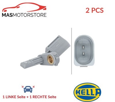ABS SENSOR DREHZAHLFÜHLER PAAR HELLA 6PU 012 679-941 2PCS P FÜR AUDI A3,Q3,TT