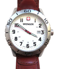 Sportliche Wenger Grenadier Herren Quarz Armbanduhr - 0741.10 - Schweiz
