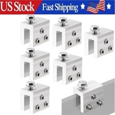 6PCS Standing Seam Roof Clamps Metal Roof Standing Racking Solar Panel Bracket
