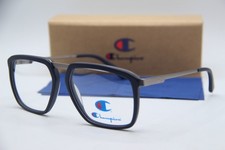 NEW CHAMPION BAZ C03 BLUE SILVER AUTHENTIC FRAMES EYEGLASSES 56-16