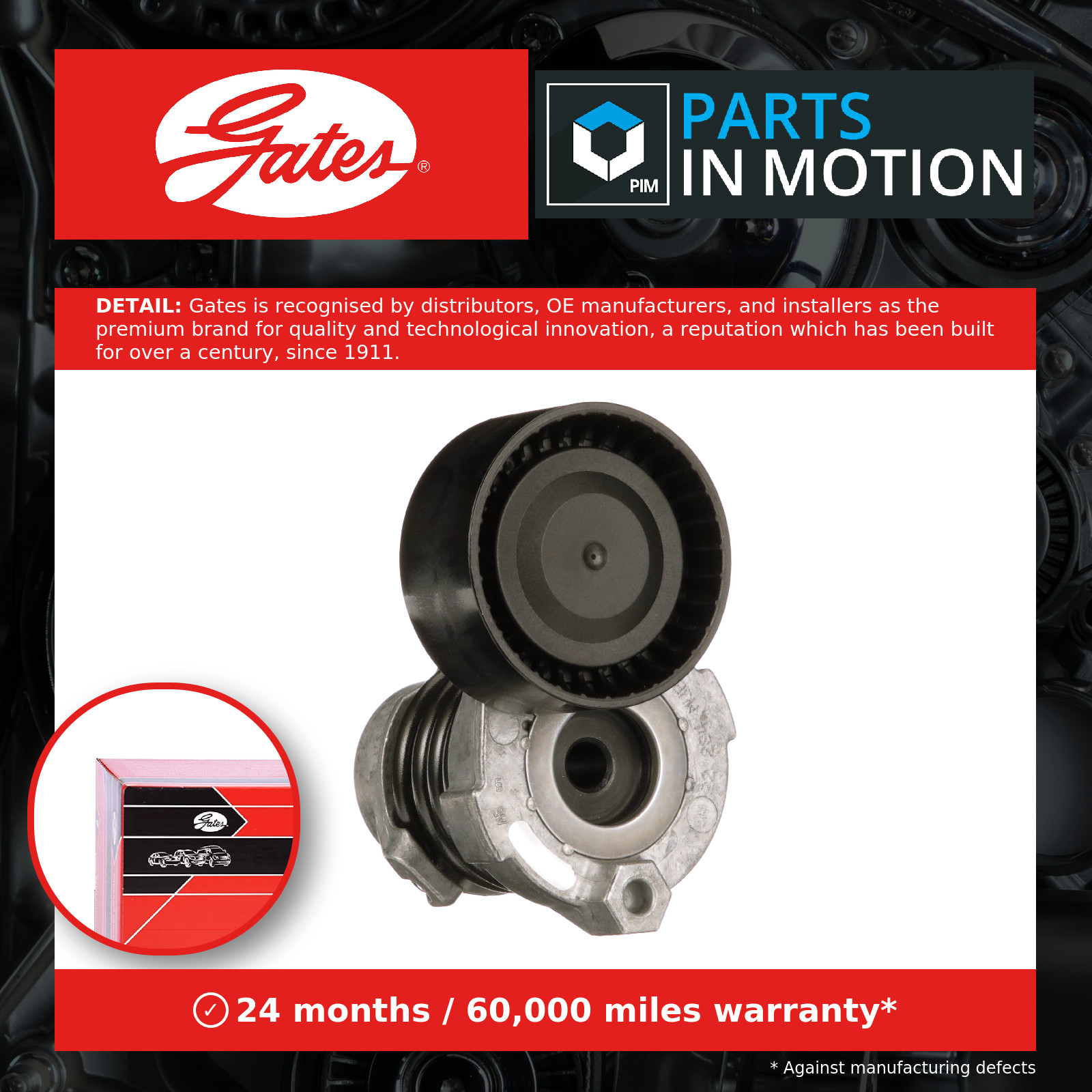 GATES-OE T39367 Belt Tensioner, V-ribbed belt for DACIA,MERCEDES-BENZ,NISSAN,REN - Image 21