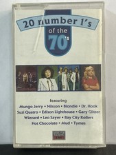 20 Number 1's Of The 70's Various Artists 1993 Music For Pleasure Cassette