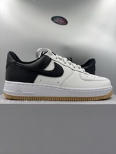 Nike Air Force 1 '07 LV8 White Black Metallic Silver IB6847-100 Size 9.5