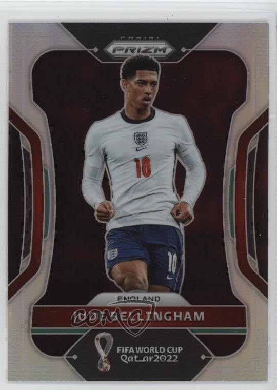 2022 Panini Prizm World Cup Qatar Silver Prizm Jude Bellingham #90 07jf