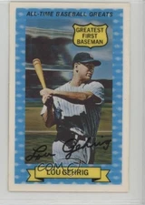 1970 Rold Gold All-Time Baseball Greats Lou Gehrig #13 HOF