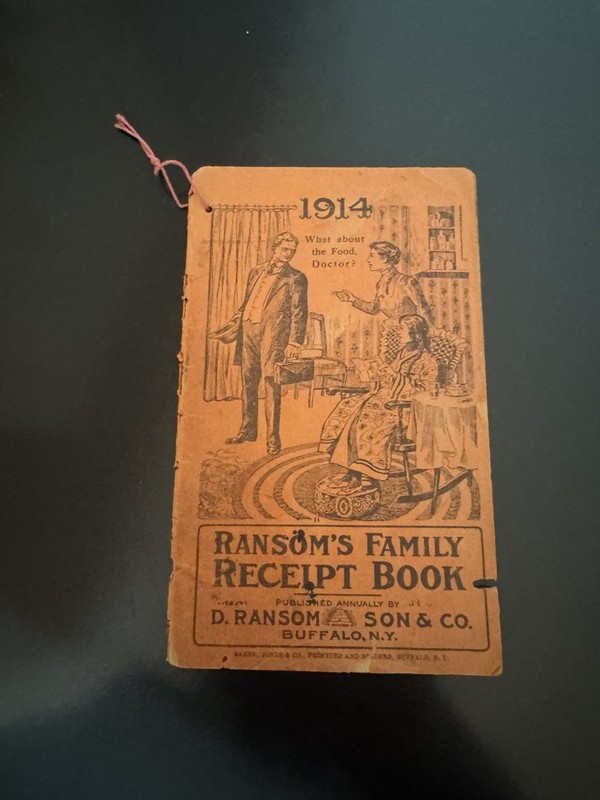 1914 Ransom's Family Receipt Book