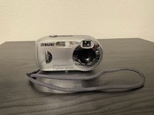 Sony Cyber-Shot DSC-P41 4.1 MP Vintage Digital Camera Silver - Tested Works
