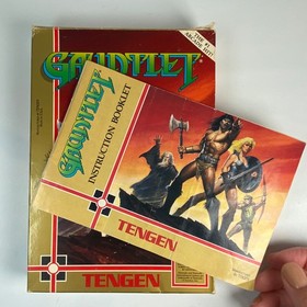 Gauntlet (Nintendo Entertainment System, 1987) NES - Complete w/ Manual CIB