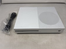 Microsoft Xbox One S 500GB Console Gaming System White 1681 Power Cord
