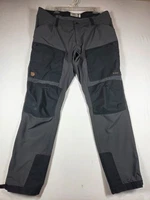 Fjallraven Keb Agile Trousers Mens 40 R EU 56 Grey G-1000 Hiking Pants Vietnam