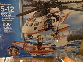 60013 LEGO City Coast Guard Helicopter Open Box Sealed Bags! Quick Shipping!