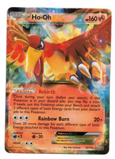 Pokemon Card: Ho-oh EX 22/124 B&W Dragons Exalted Set Ultra Rare! EX