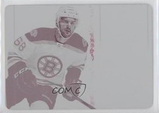 2013-14 Panini Dominion Auto Patch Printing Plate Magenta 1/1 Jamie Tardif 0c3