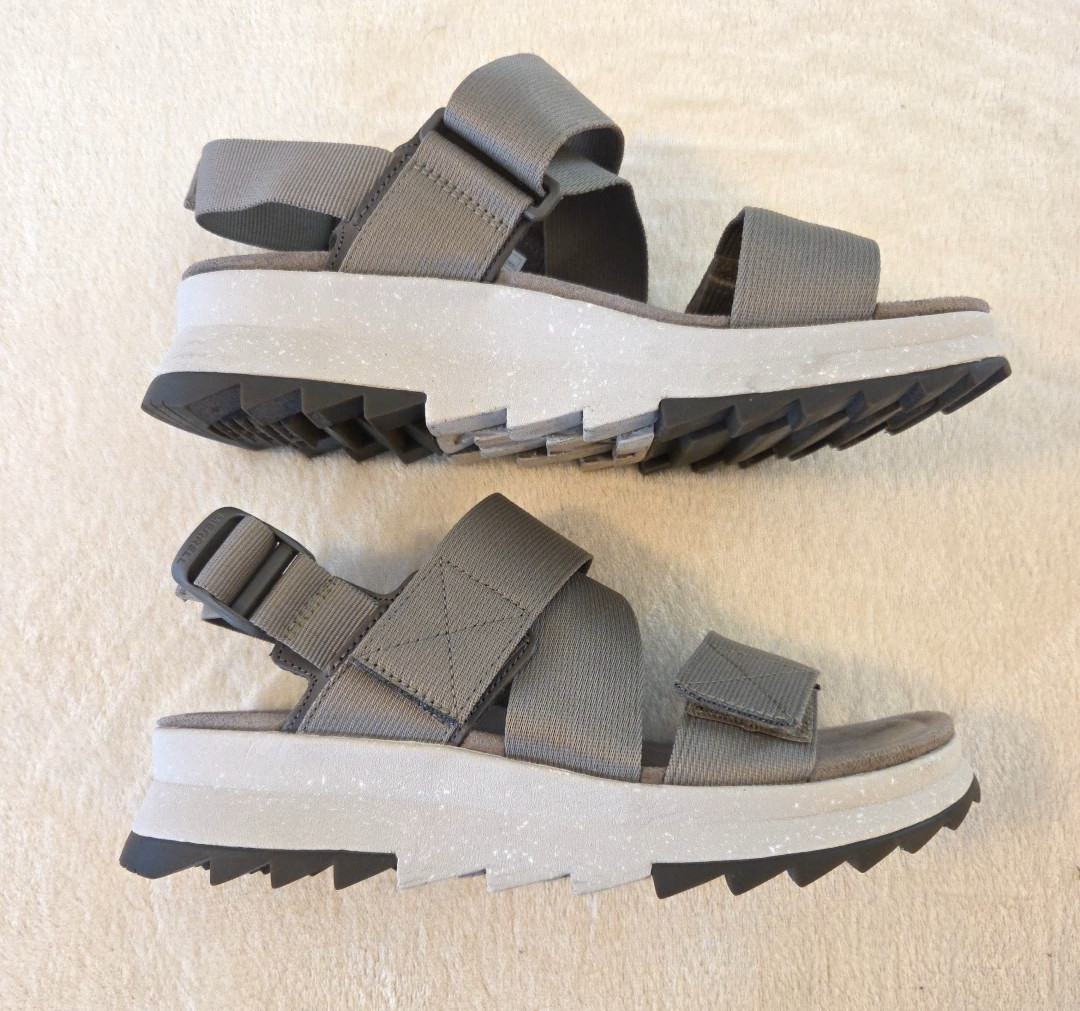 Merrell Alpine Cush Slingback Platform Sandals Ad… - image 6