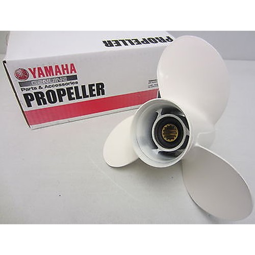 Yamaha New OEM F30,F40,F50,F60 Propeller 10 3/8 (.375) x13 Prop 6H5-45945-00-00 - Bild 1 von 12