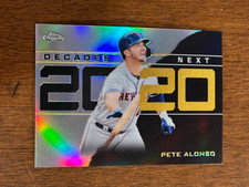 2020 Topps Chrome Update Decade's Best Pete Alonso New York Mets