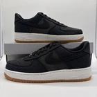 Nike Air Force '07 LV8 Denim Black Smoke Gray Gum Shoes IR0951-002 Mens Size NEW